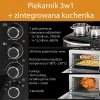 Piekarnik elektryczny z kuchenką elektryczną Clatronic KK 3786